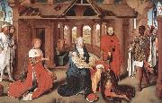 Hans Memling Anbetung der Konige oil painting on canvas